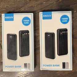New In Box Portable Chargers
