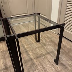 2 Glass Tables