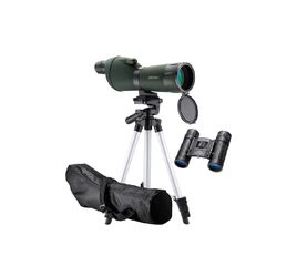 NEW! BARSKA Colorado Spotting Scope and Binocular Set with Case and Tripod