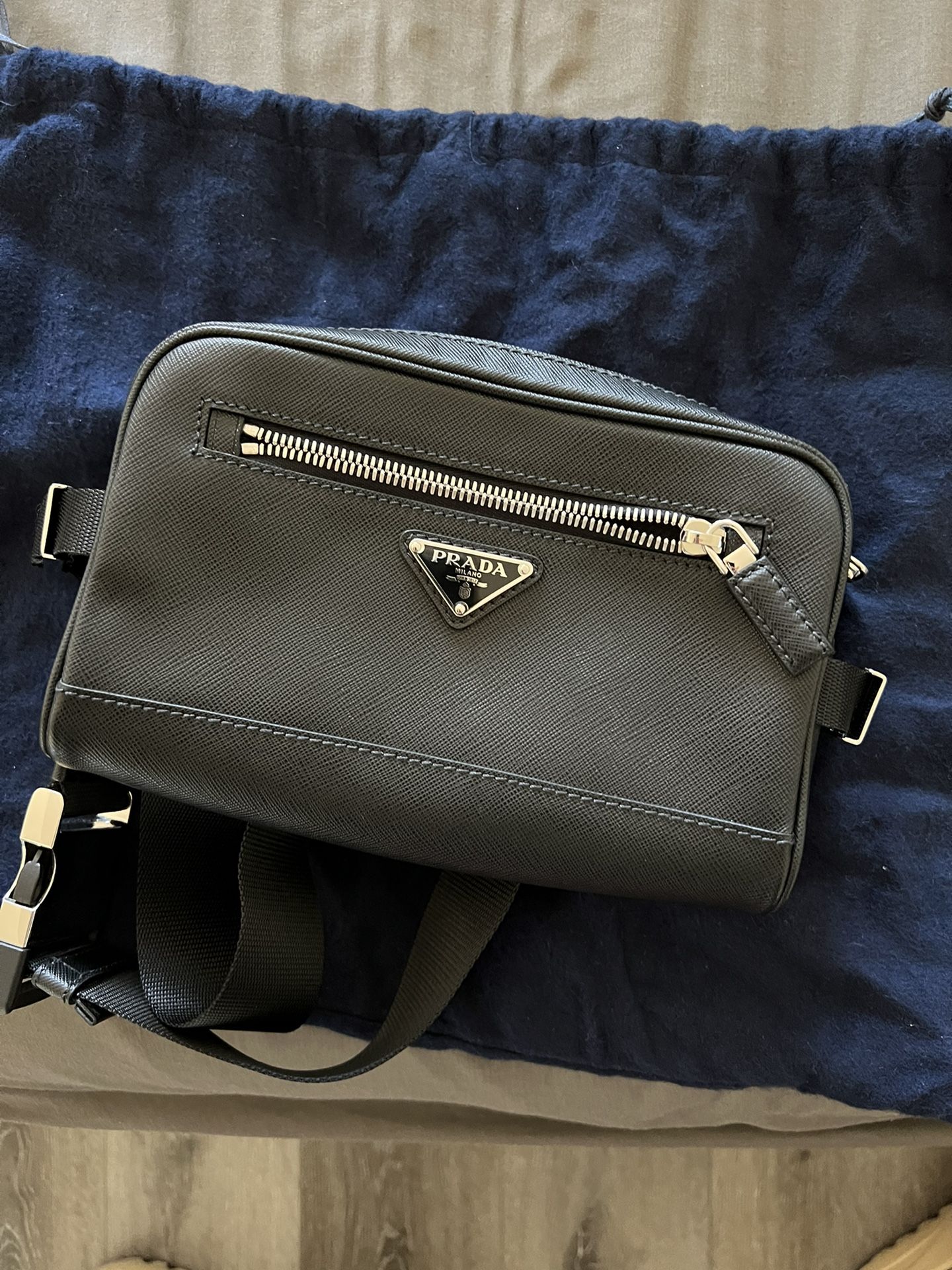 Prada Saffiano Leather Belt Bag (Retail $1350)