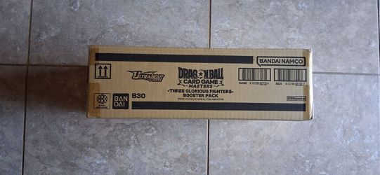 Dragon Ball Card Game Master: Three Glorious Fighters Booster Box Case - (BT30)