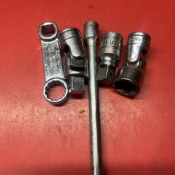 Snap On Tools 1/4 Extension Tm60-E .1/2 Inch.swivel 9/16.Extension Fx1 And Join Fu6A