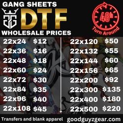 Dtf Gang Sheet Dtf Transfers, Dtf Prints, Heat Press