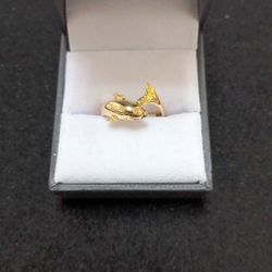 Dolphin Gold Ring