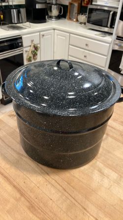 Canning Pot with Rack & Accessories