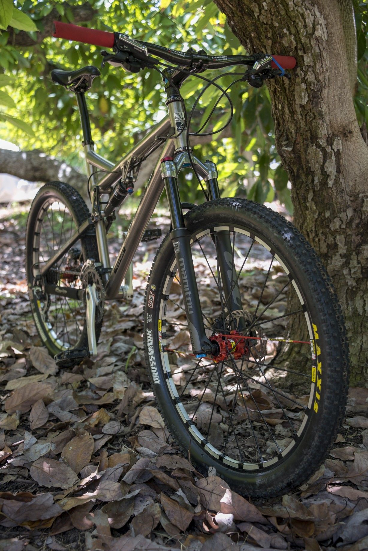 Titus Motolite Titanium full suspension mountain bike