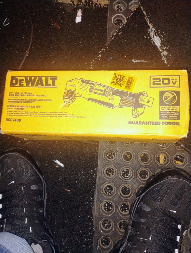 DeWalt 3/8" Right Angle Drill/Driver 20V Max