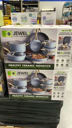 11pc jewel pan set $175