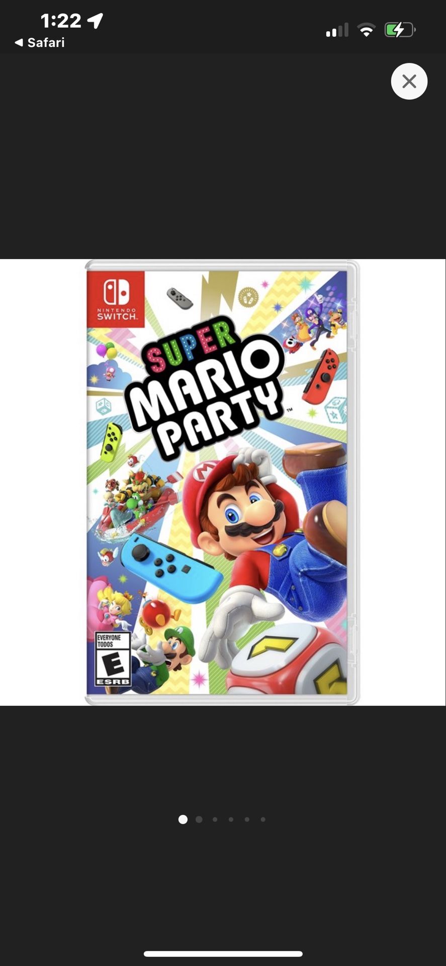Mario Part For Switch