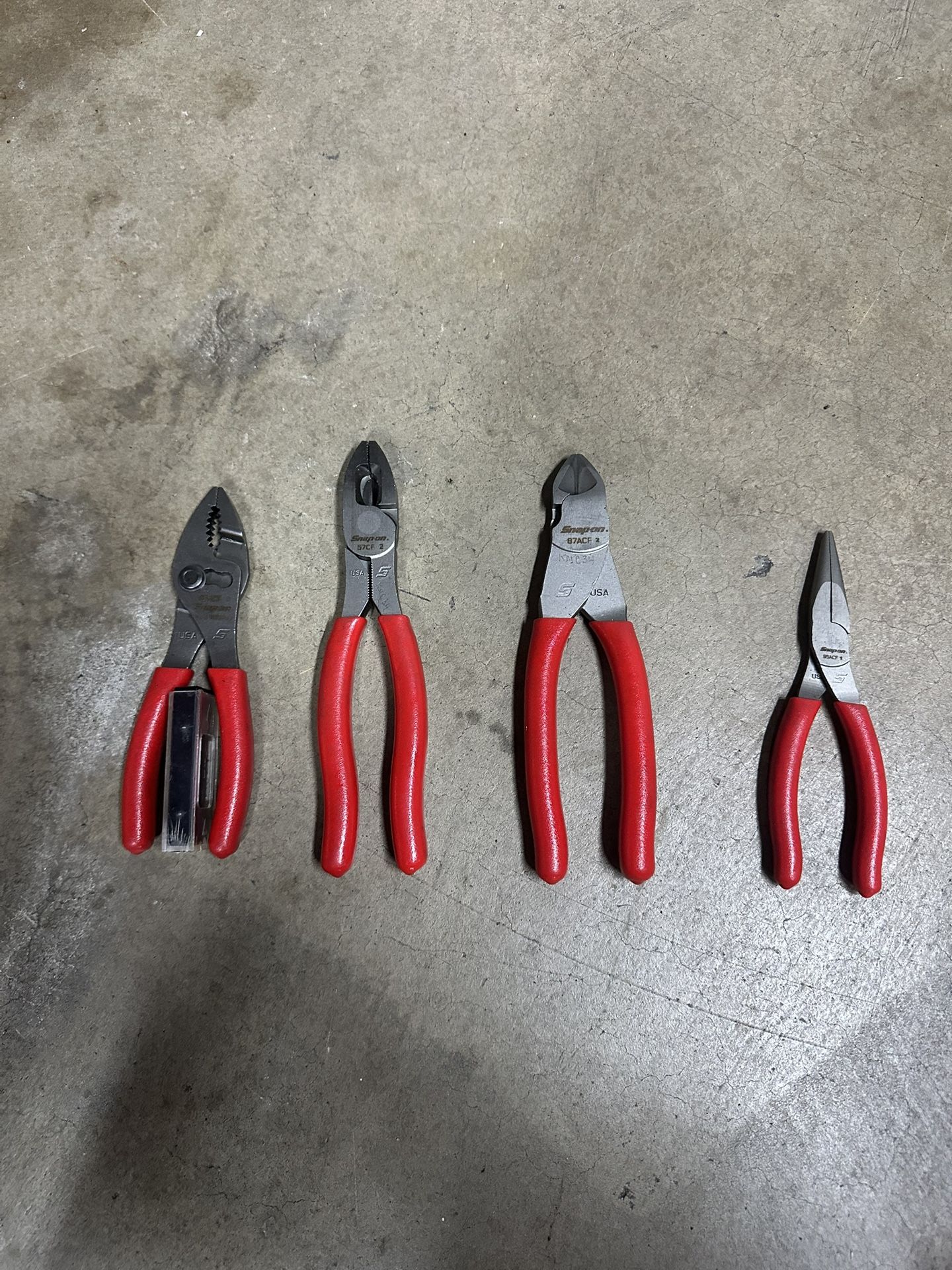 Snap-On Plier Set