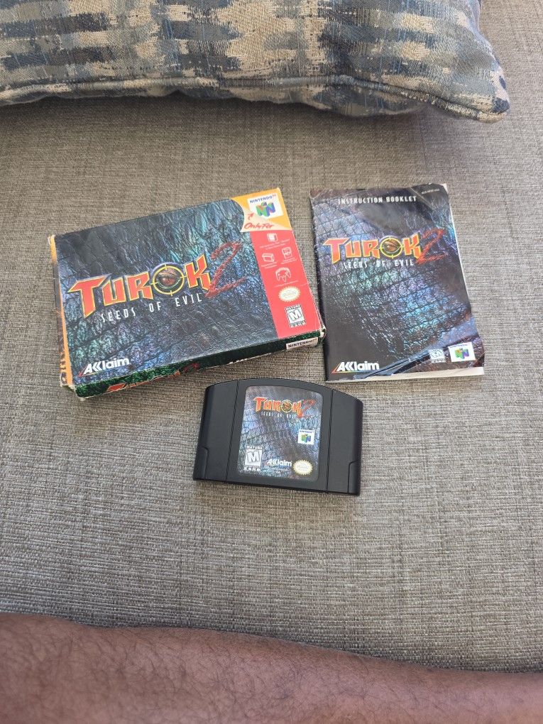Turok 2 N64 Cib