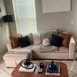 Convertible Sofa with storage! 