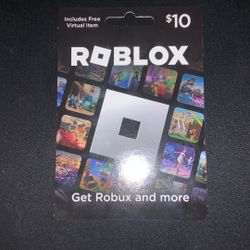 10$ Robux Card For 8$