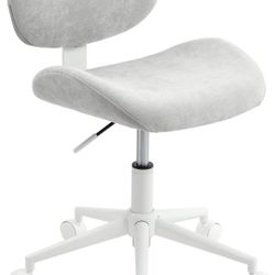 Realspace® Brigsley Fabric Low-Back Task Chair,Gray & Blue