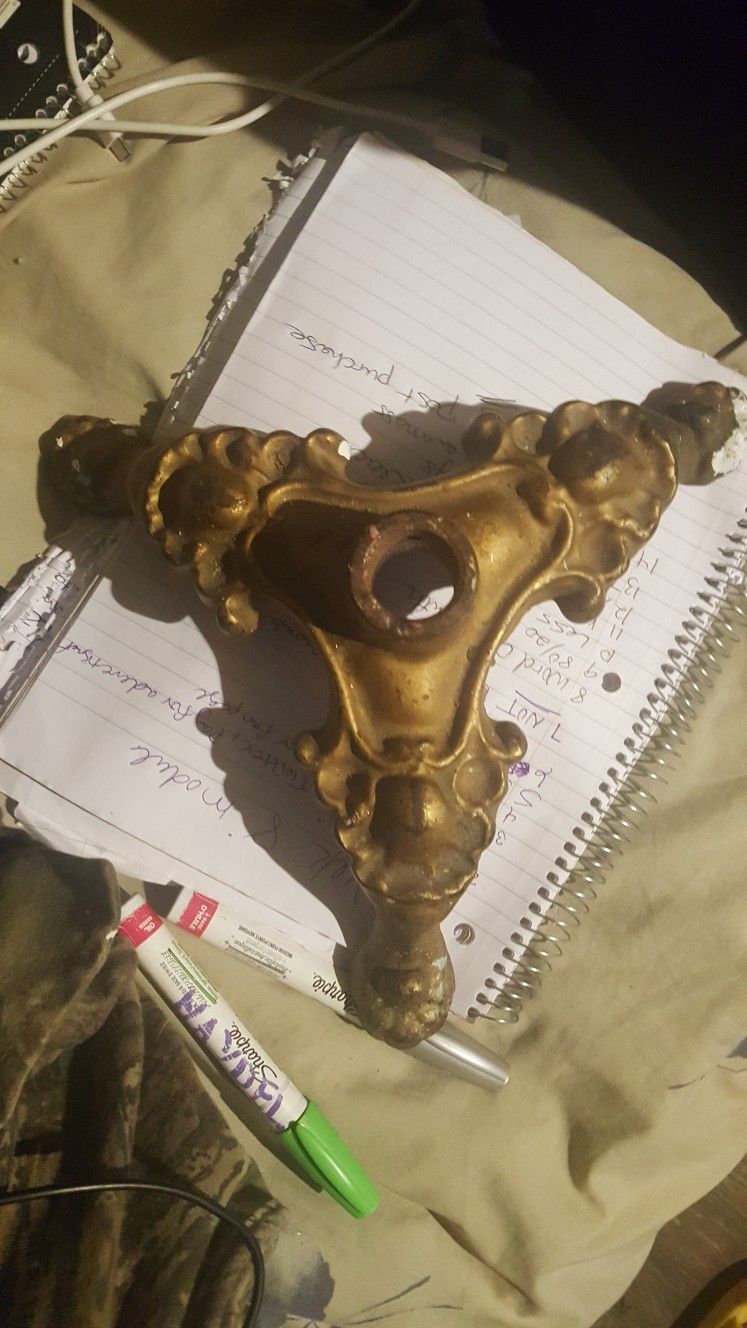 Antique Flagpole Holder