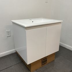 SALE ~ Modern Floating Bathroom Vanity - 24 inches