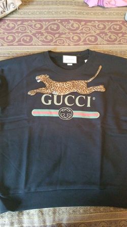 NWT Authentic Gucci leopard sweater Size (sold out RARE)