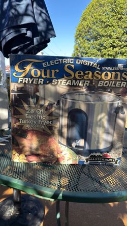 28 qt electric turkey fryer