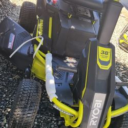 Lawnmower Riobi Bateria Y Cargador 
