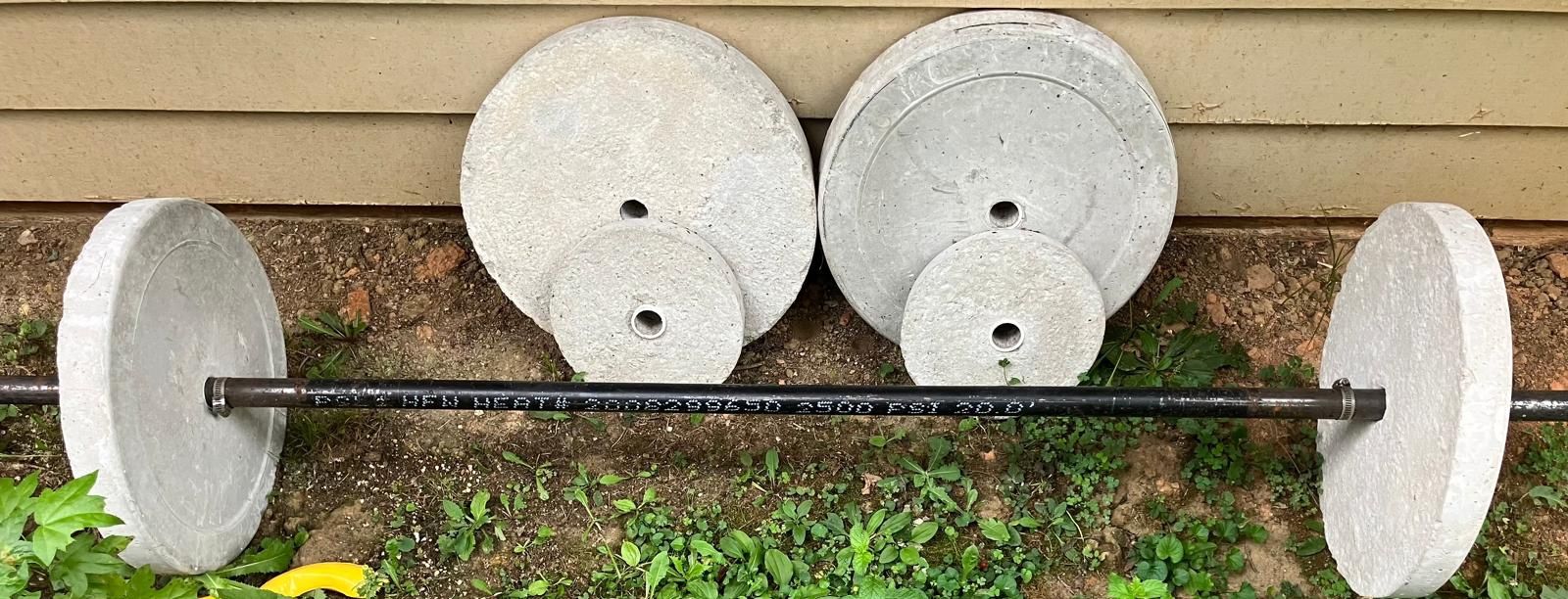 Concrete Weights For Sale! 