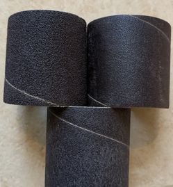 10pcs Replacement Abrasive Sanding Sleeves 3”Dia X 3”W