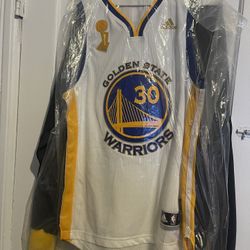 Mens 2015 Opening Night Trophy Steph Curry Jersey 