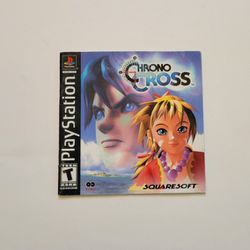 Chrono Cross Instruction Manual - New