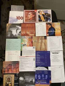 Opera CDs 32 For $25
