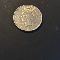 1923 Silver Peace Dollar