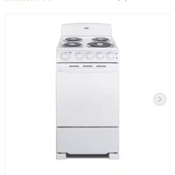 Summit Appliance 20 in. 2.3 cu. ft. Electric Range in White FIRM PRICE ( No menos!) $350