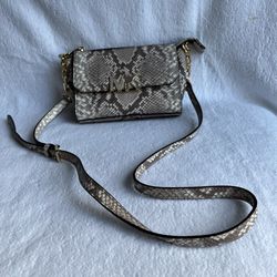 Michael Michael Kors Snake Embossed Crossbody Bag