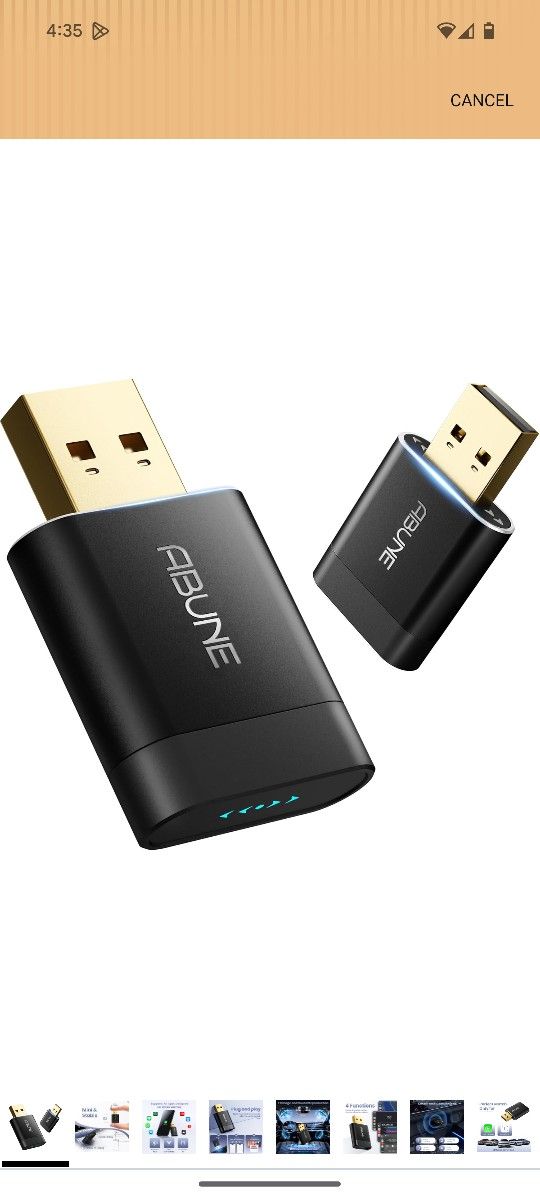 Mini Wireless CarPlay Adapter for iPhone, 2 in 1 CarPlay and Android Auto Adapter, Wired to Wireless, Plug & Play, Seamless Car Connectivity