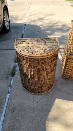 Wicker Hamper Basket