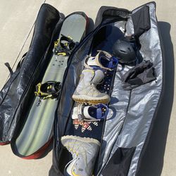 Burton Snowboards / Bags / Boots / Helmet / Gloves 