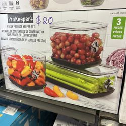 ProKeeper fresh produce keeper set