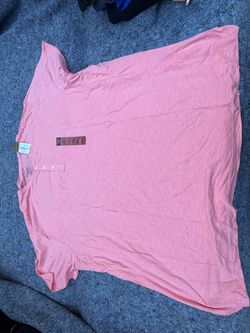 The Foundry Big & Tall Supply Co. men's t-shirt in pink size 4XL