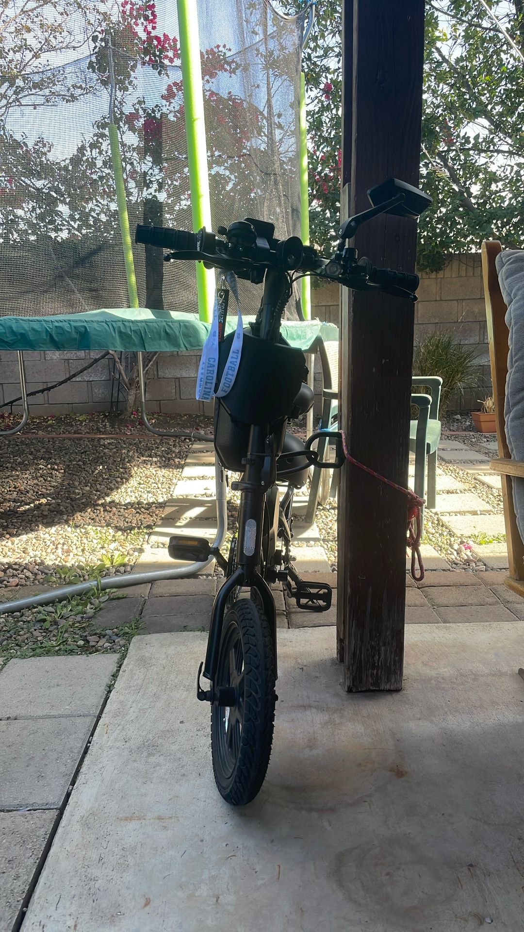 DYU 36V CUSTOMIZED E BIKE - CHARGER INCLUDED β
ALL ACCESSORIES ARE REMOVEABLE IF lIKE - REARSHELF REMOVEABLE