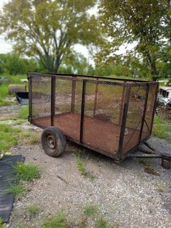 Landscape Trailer/  Scrap Metal 