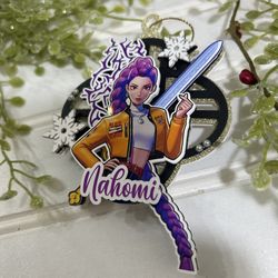 Huntrix K-pop Christmas Ornament- Rumí