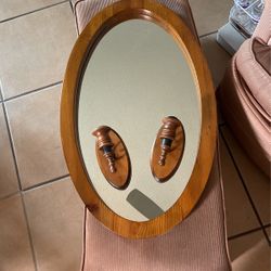 Candle Holder And Mirror For One Price