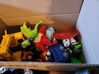 Big Ass Box Of Random Toys
