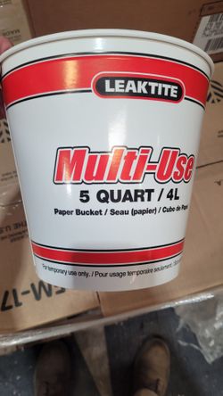 Case of 100 paper buckets