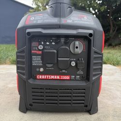 Craftsman 3300-watt Single Fuel (gasoline) Inverter Generator 