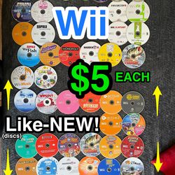 🎮 $5 Like-NEW Wii Games 🎮