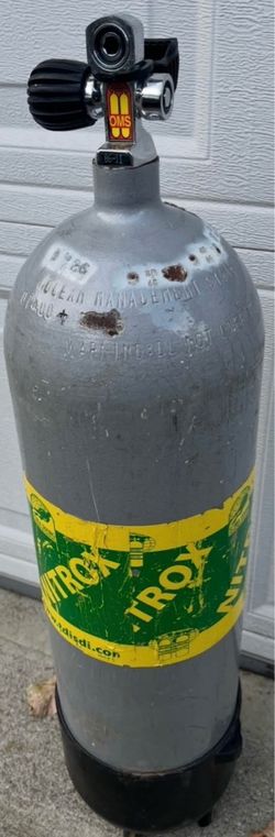 Faber OMS steel LP85 scuba tank: good hydro & vip