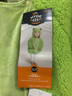 Frog Infant Size 12-18 Halloween Costume NEW!