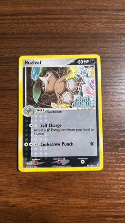 Nuzleaf - Ex Crystal Guardians -  Holo - 39/100 Pokemon TCG