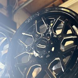 🔥📣20” Gloss Black Mill 4WP