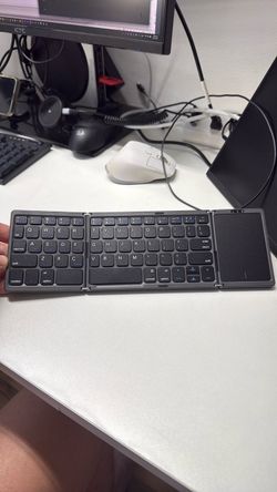 Foldable Bluetooth Keyboard with Touchpad