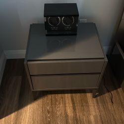 Headboard, 5 Drawer Dresser, And Night Dresser With Rolex Winder 